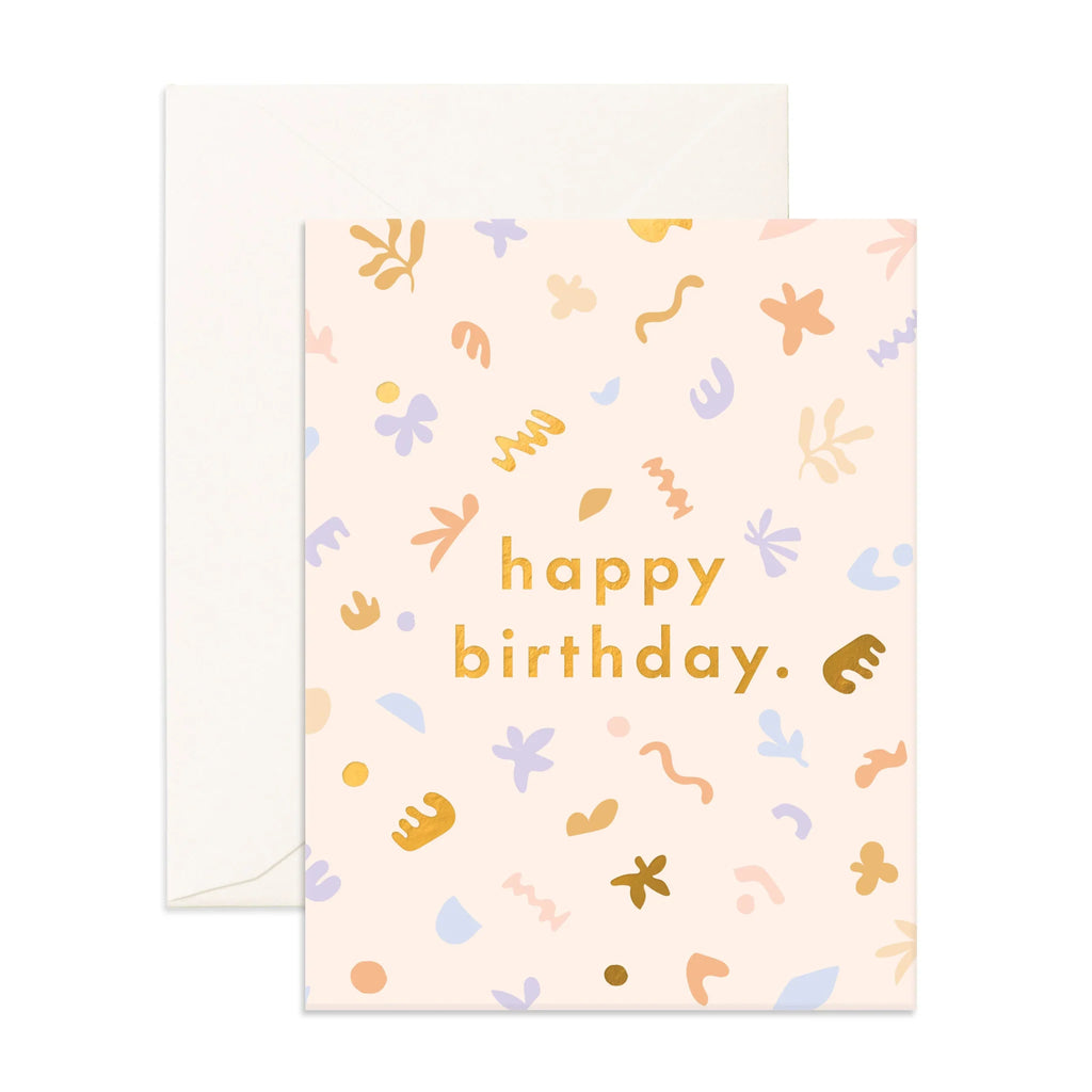 Fox & Fallow Birthday Fresco Card