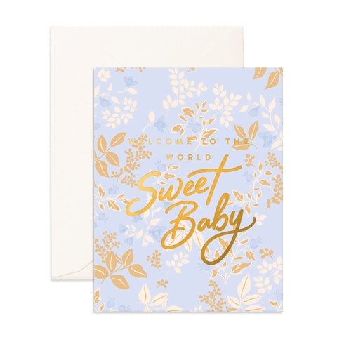 Fox & Fallow Sweet Baby Maple Card