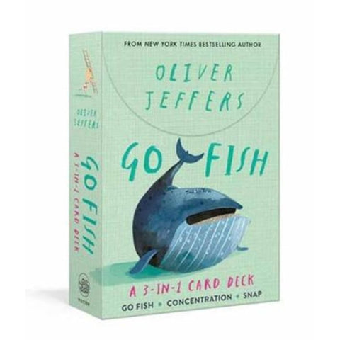 Go Fish: A 3-in-1 Card Deck By Oliver Jeffers
