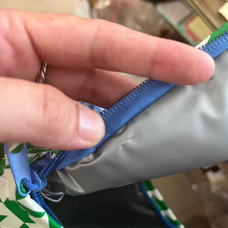 IMPERFECT: Project Ten Boats Mini Insulated Tote - LINING