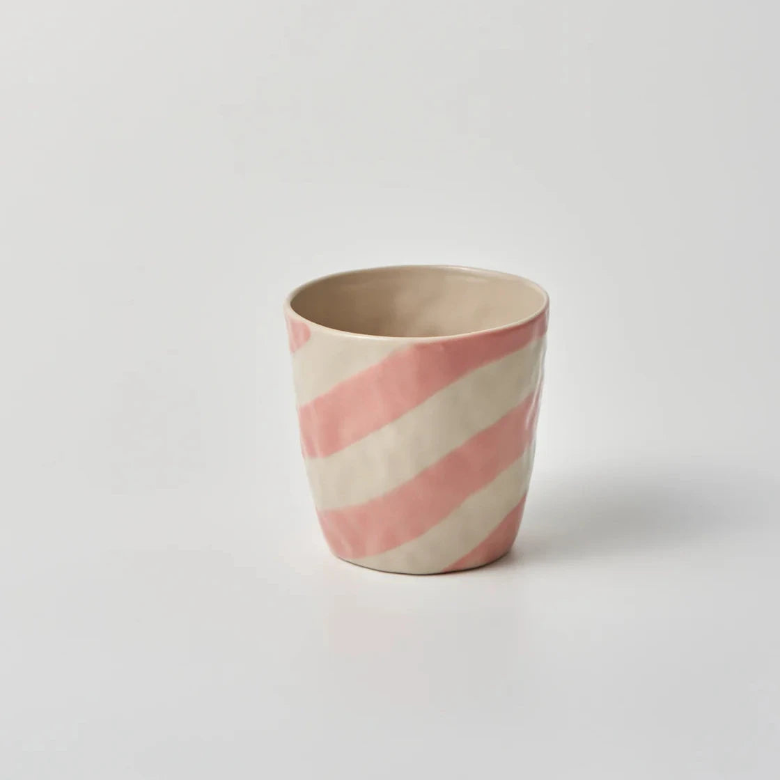 Jones & Co Cabana Stripe Tumbler - Pink