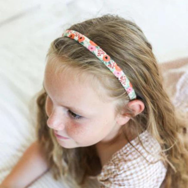 Josie Joan's Alice Headband in Marni worn on child model. 