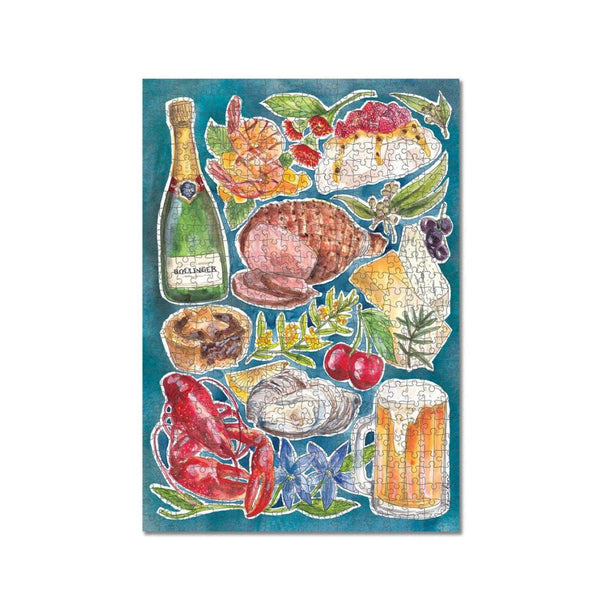 Journey of Something Pavlova and Prawns Jigsaw Puzzle completed