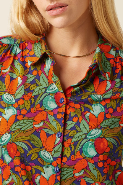 King Louie Maisie Blouse - Puerto