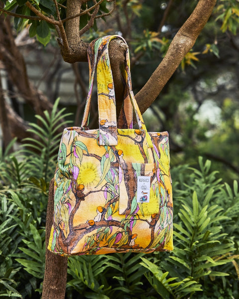 Kip & Co X May Gibbs Sunrise Delight Terry Beach Bag