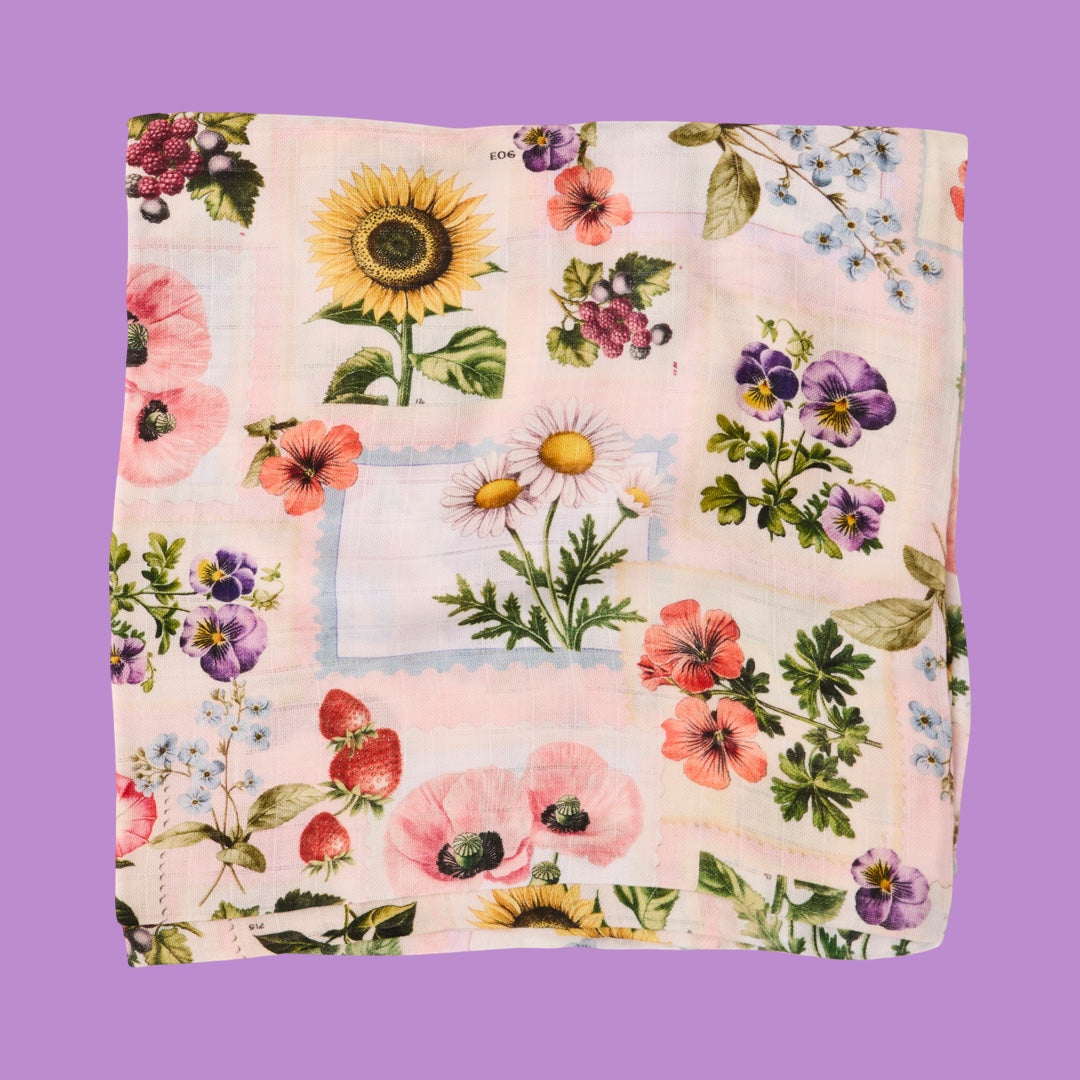 Kip & Co Sweet Life Bamboo Baby Swaddle