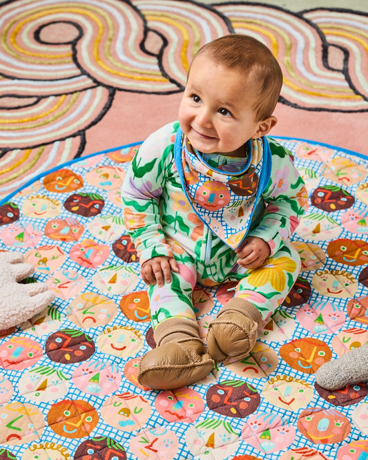 Kip & Co Happy Stars Organic Cotton Dribble Bib Set of 2