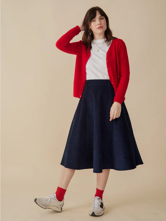 Mata Traders Emma Corduroy Skirt