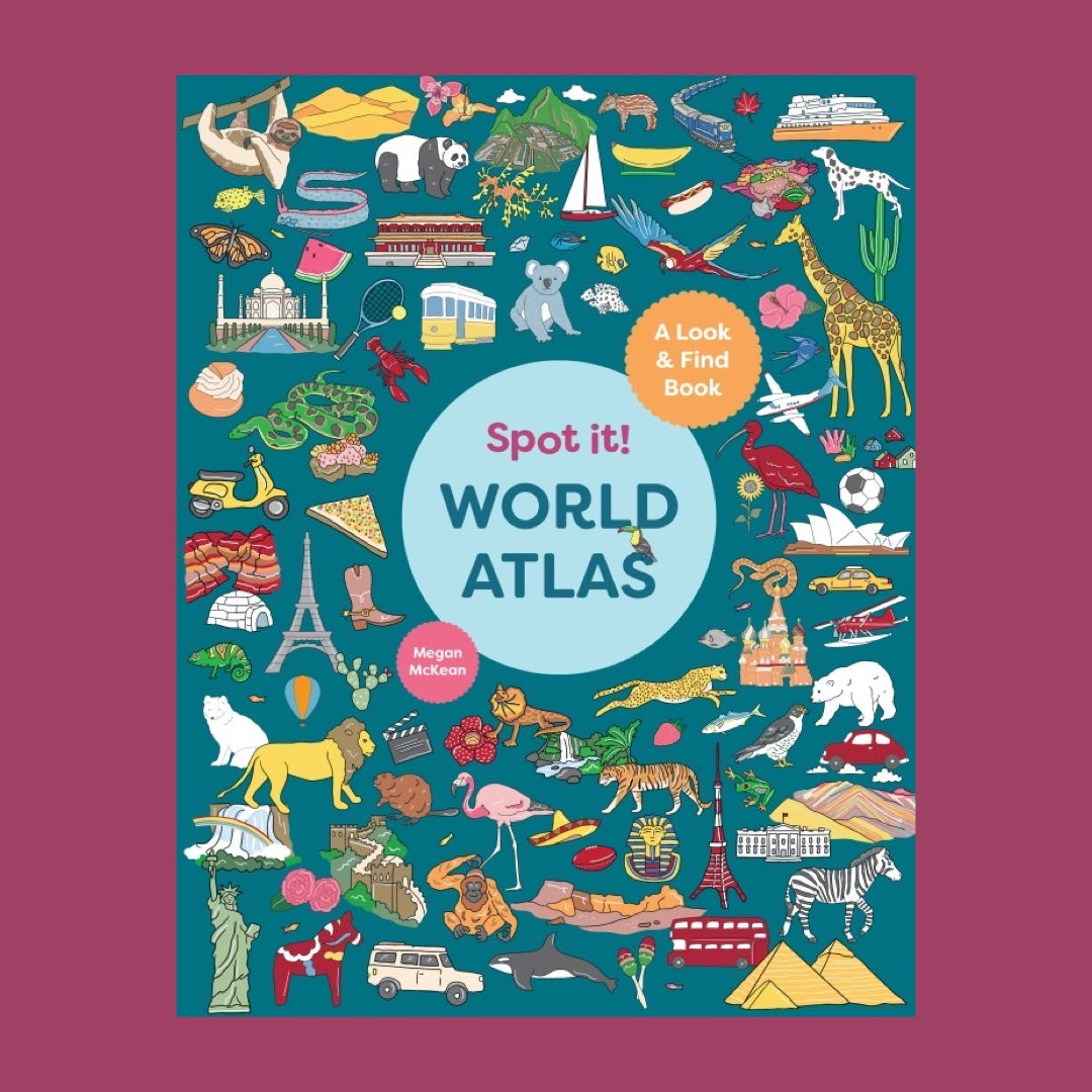 Spot It! World Atlas by Megan McKean