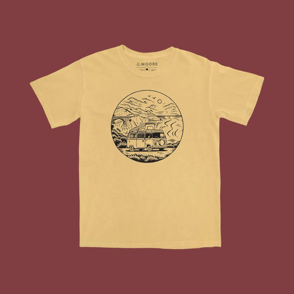Moore Collection Big Sur VW Bus Tee