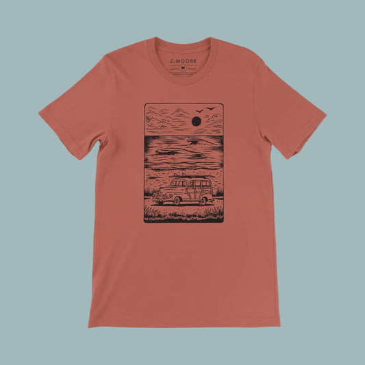Moore Collection Woody Tee - Clay