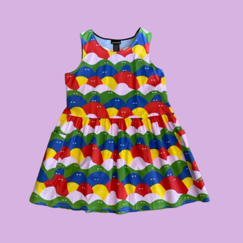 Nooworks Big Pocket Rainbow Lumps Dress