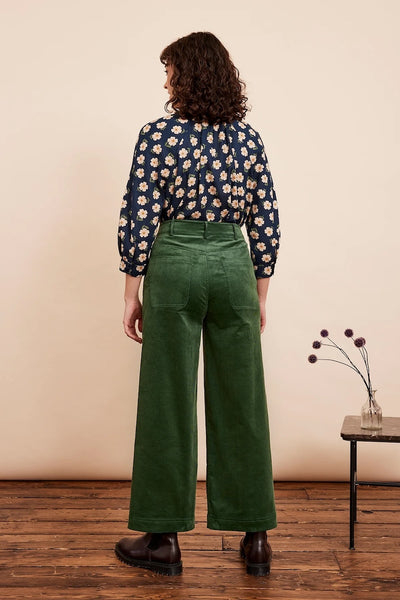Emily & Fin Gwen Navy Floral Blouse