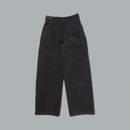 Olga de Polga Peggy Sue Velvet Corduroy Pants - Black