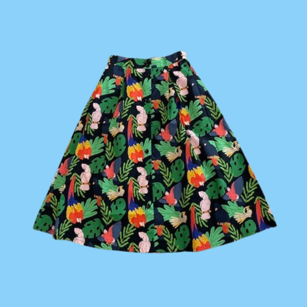 Origami Doll Ashley Birds of Australia Skirt