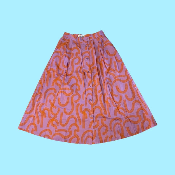 Origami Doll Fiona Squiggle Skirt