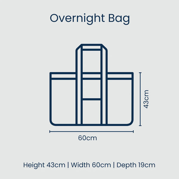 Project Ten Leopard Overnight Bag