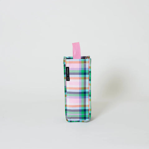Project Ten Plaid Wine Bag