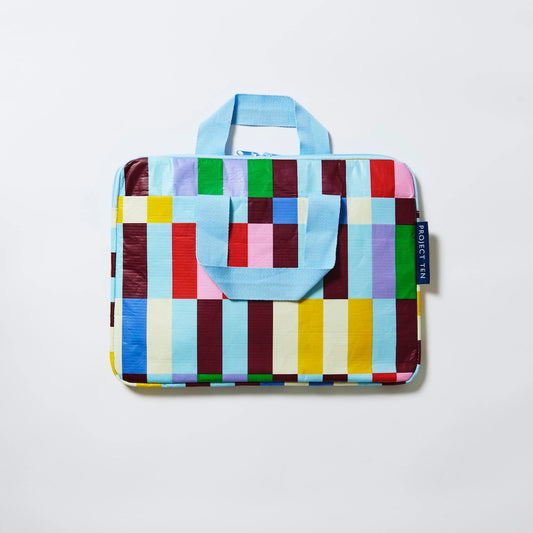Project Ten Multi Stripe Laptop Case
