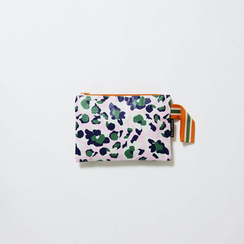 Project Ten Leopard Mini Zip Pouch