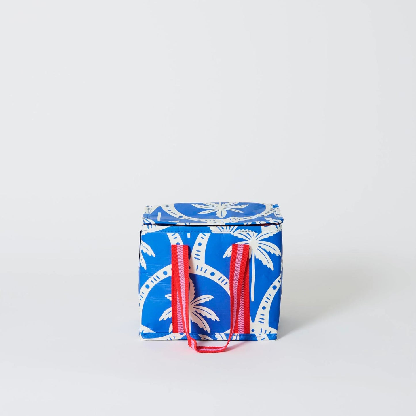 IMPERFECT: Project Ten Blue Palm Mini Insulated Tote