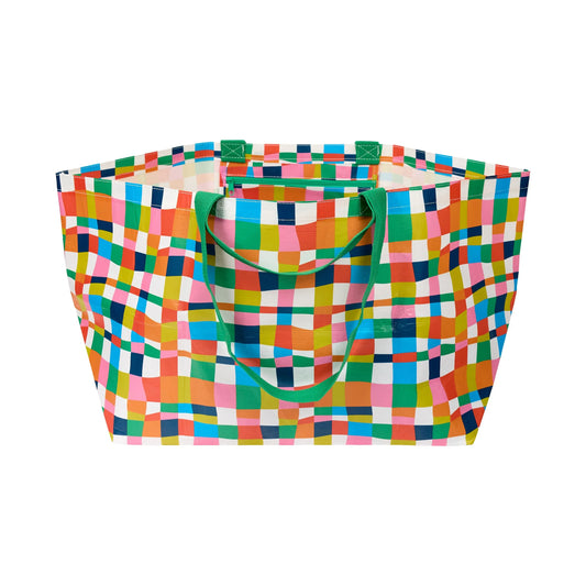 Project Ten Rainbow Weave Oversized Tote