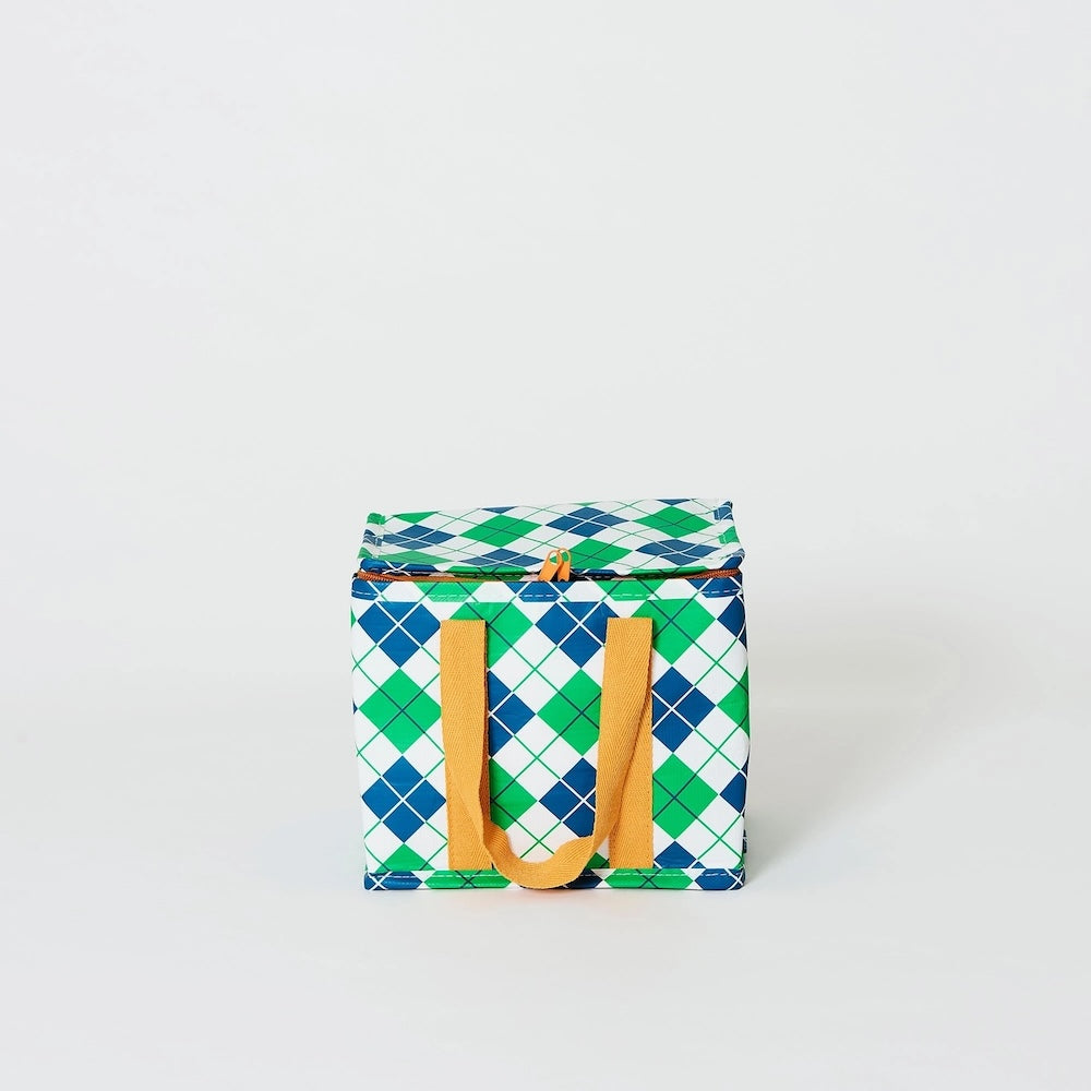 Project Ten Argyle Mini Insulated Tote