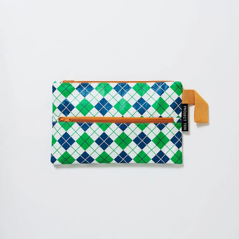 Project Ten Argyle Pencil Case