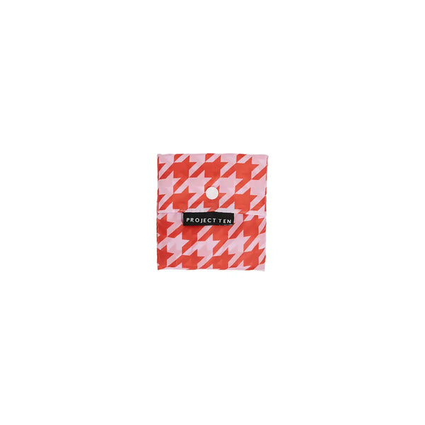 Project Ten Houndstooth Pocket Shopper