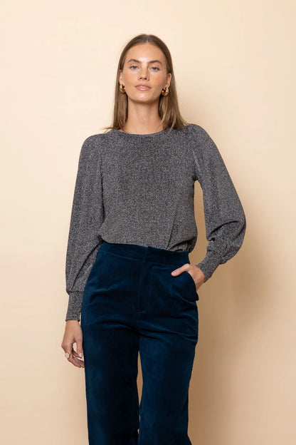 Frock Me Out Velvet Straight Leg Pants - Petrol