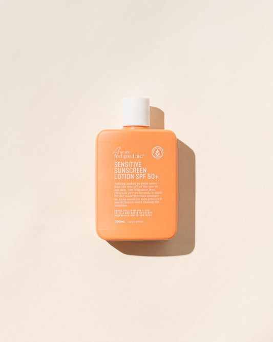 We Are Feel Good Inc Sensitive Sunscreen SPF50+ 200ml
