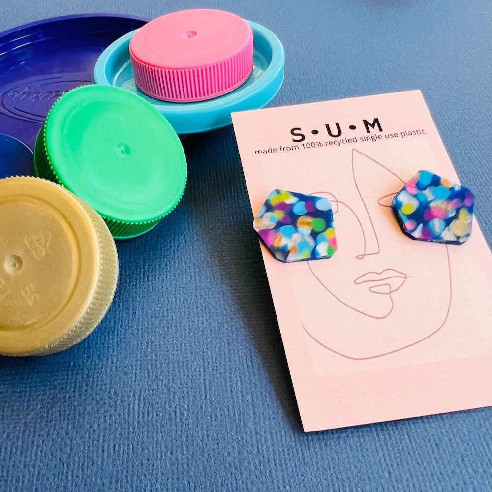 Single Use Multiverse Selma Studs - Electric Spots