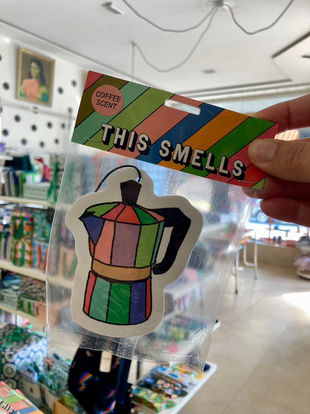 Snail Mail Paper Goods Coffee Pot Air Freshener