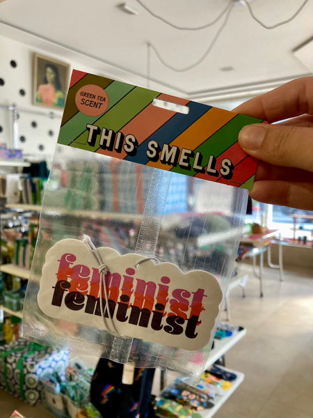 Snail Mail Paper Goods Feminist Air Freshener