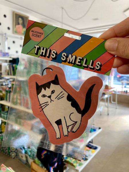 Snail Mail Paper Goods Maude the Cat Air Freshener