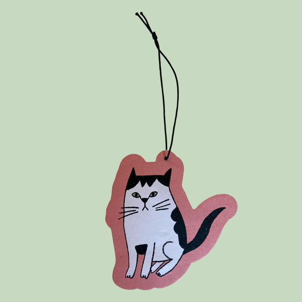 Snail Mail Paper Goods Maude the Cat Air Freshener