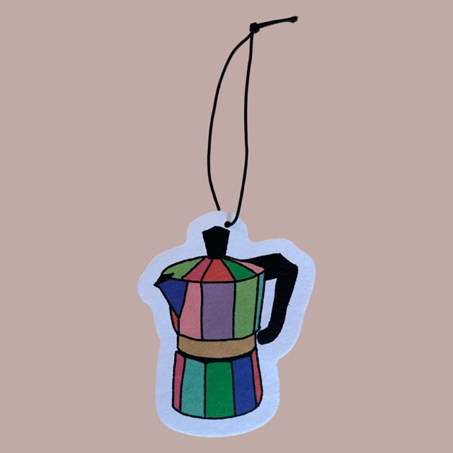 Snail Mail Paper Goods Coffee Pot Air Freshener