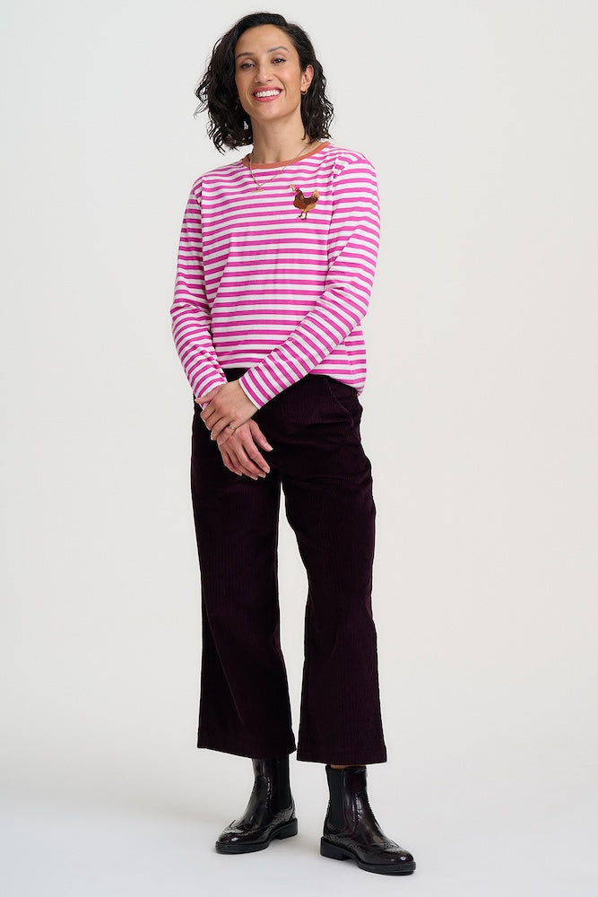 Sugarhill Brighton Brunswick Long Sleeve Tee - Chicken