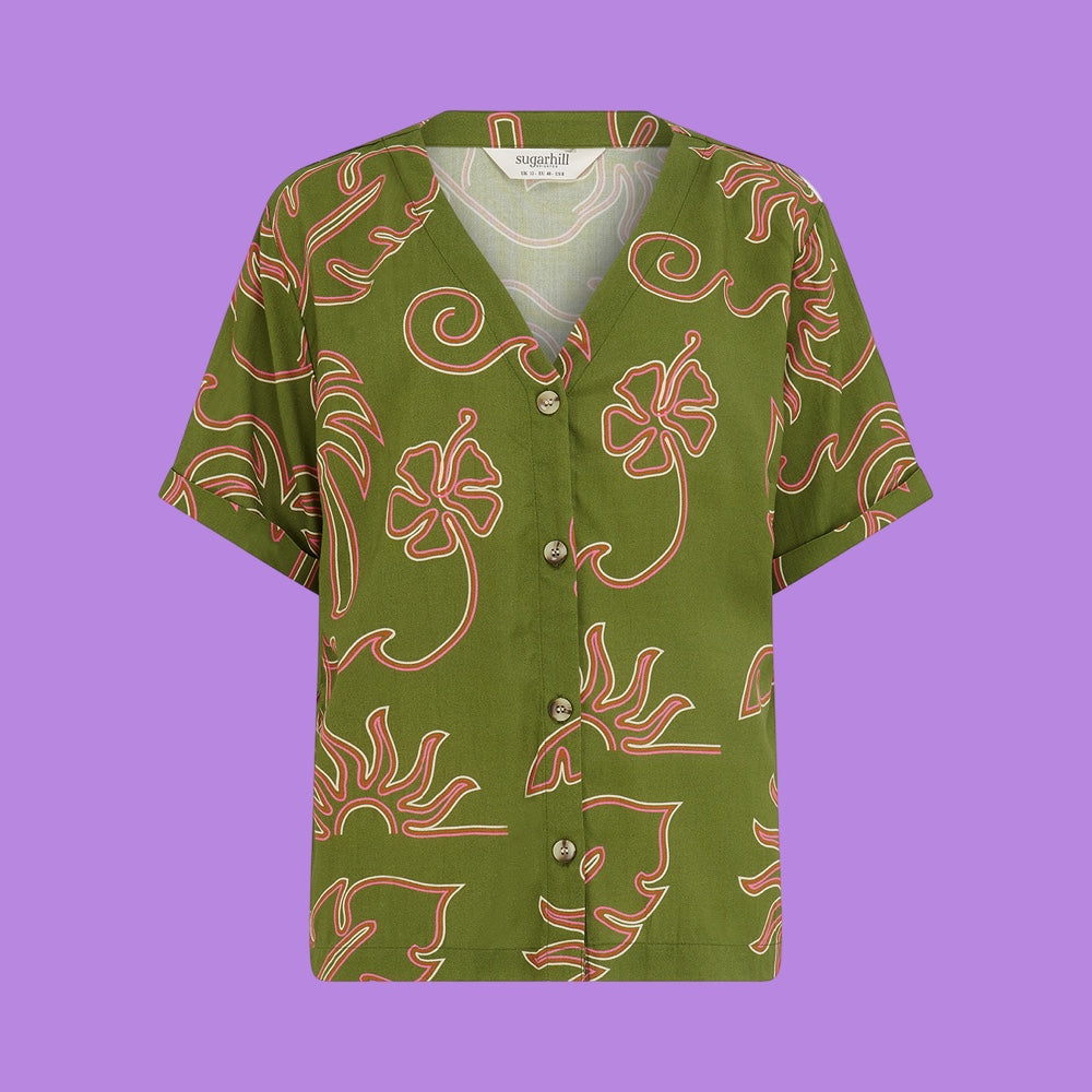 Sugarhill Brighton Hatty Tropical Shirt