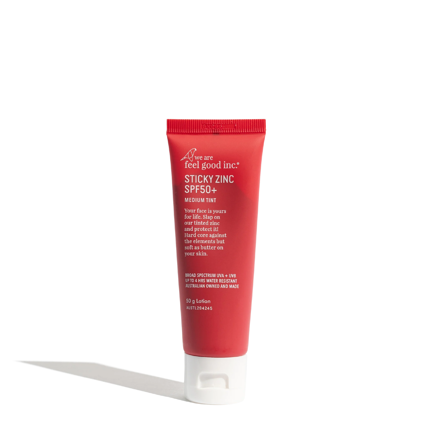 We Are Feel Good Inc Sticky Zinc SPF50+ Medium Tint
