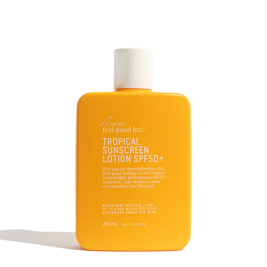 We Are Feel Good Inc Tropical Sunscreen SPF50+ 200ml