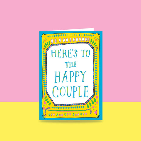 Able & Game Here's to the Happy Couple Card