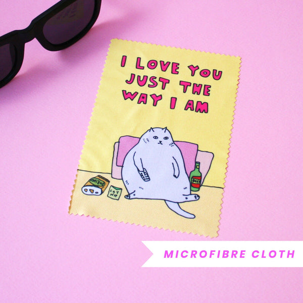 Able & Game I Love You Just the Way I Am Microfibre Cloth