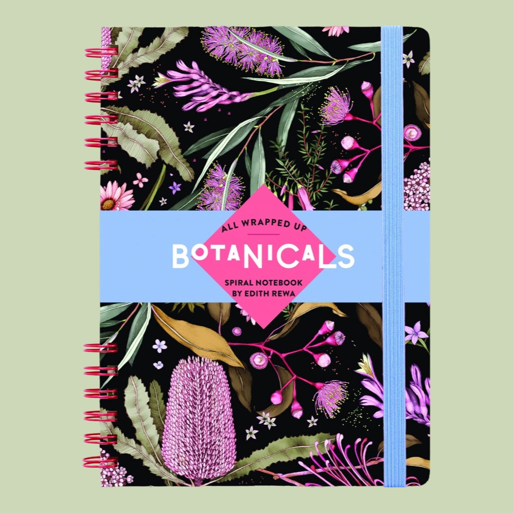 Botanicals by Edith Rewa Spiral Bound Notebook