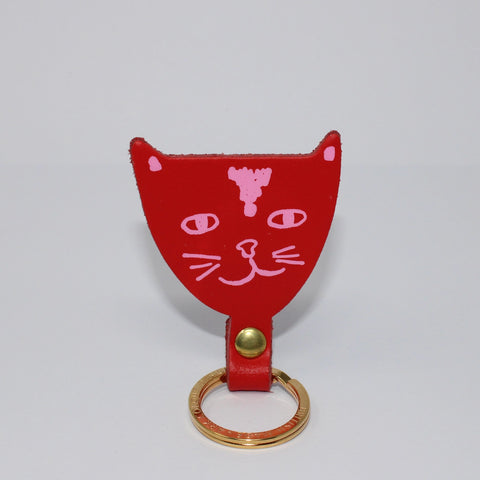 Ark Cat Key Fob - Red