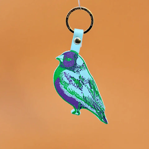 Ark Finch Key Fob - Turquoise