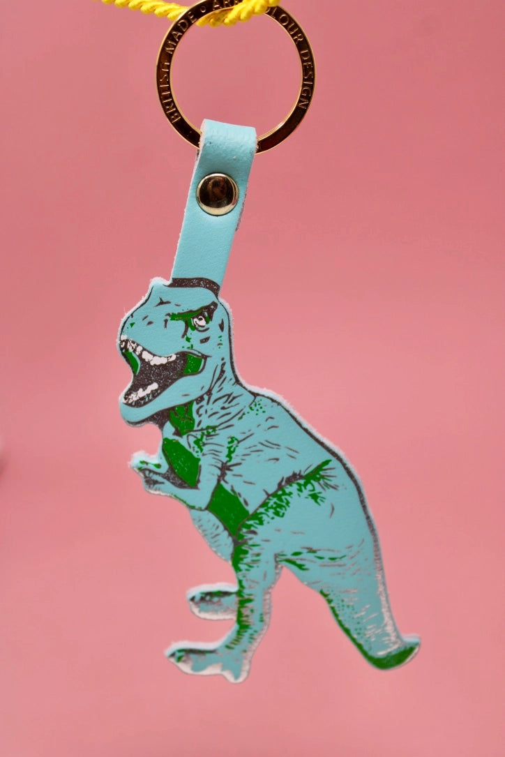 Ark T-Rex Key Fob - Turquoise