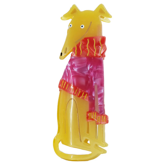 Bea Bellingham Geryhound in a Jumper Hair Claw