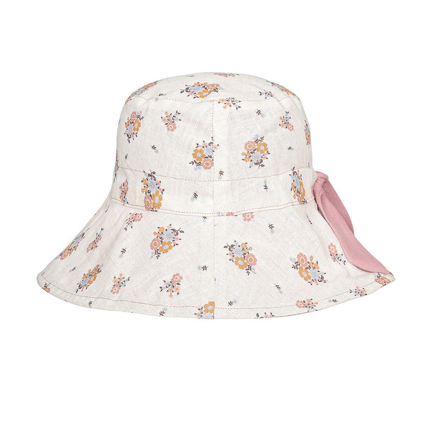 Bedhead Vacationer Reversible Adult Sun Hat - Primrose / Rosa