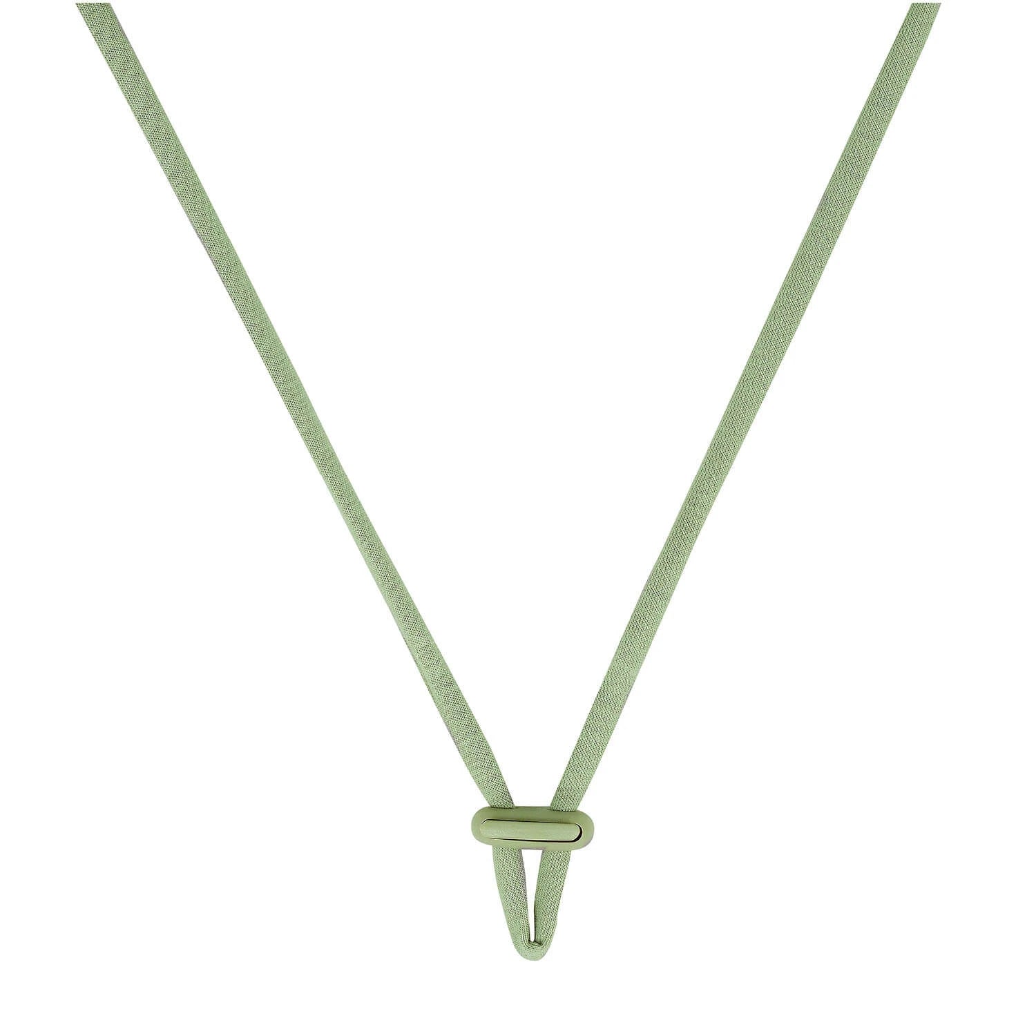 Chin strap with toggle clasp on a white background